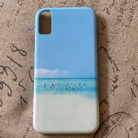 Gray Malin "I Am Busy" Balloons iPhone Case - iPhone X - Picture 1 of 2